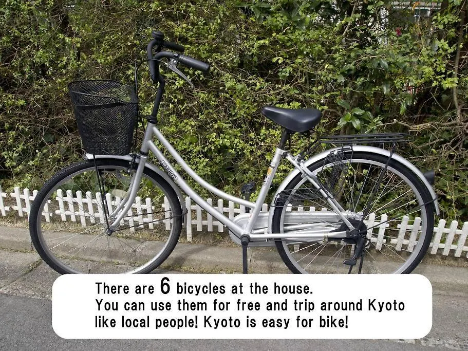 Authentic House In Kyoto With Free Bicycles- Easy To Osaka, Nara Too Lägenhet 0*,